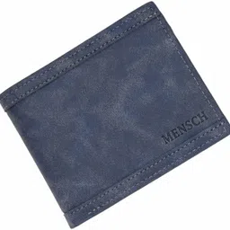 mensch Men Casual Blue Artificial Leather Wallet-picture-45