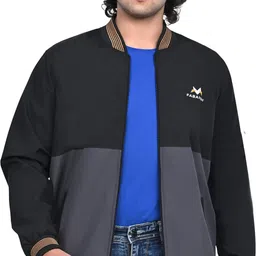 FABARSH Men’s Lightweight Windcheater Jacket Solid Men Wind Cheater-picture-13