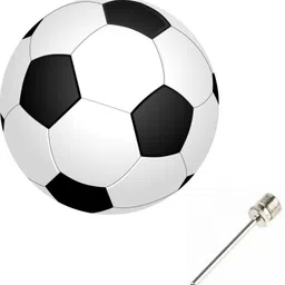 chetna sales Size 3 Football with Inflation Needle – Perfect for Kids & Beginners Football - Size: 1 image 2