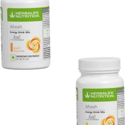herbalife Afresh Energy Drink Mix Combo peach & Lemon* Energy Drink-picture-15