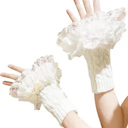 serplex Wool Arm Sleeve For Girls image 1