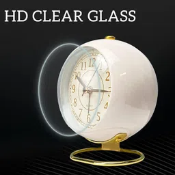 zeqon Analog Cream Clock image 4