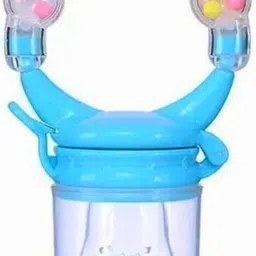 Pack of 1 Baby Fruit Vegetable Food Feeder Rattle Massaging Silicone Soothers Feeder-image-71