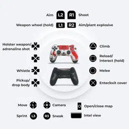 HG WORLD PS4 Playstation Controller Dualshock 4 Wireless,High Performance Dual Motor Motion Controller image 5