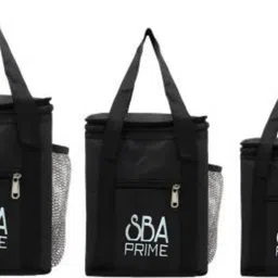 sbaprime 3 Lunch Bags for School, Office, Picnic Combo Set Waterproof Lunch Bag-picture-13