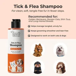 pure tails Anti-fungal, Anti-itching, Itch Relief, Conditioning Neem & Tea Tree Dog, Cat Shampoo image 4