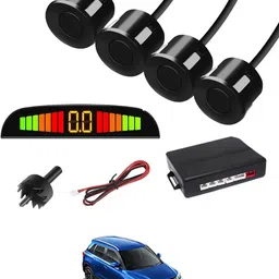 msnp Black 4 Parking Reverse Safety Sensor For Vehicles-285 Universal Reverse Black Parking Sensor With Buzzer And LED Display-285 Parking Sensor-picture-15