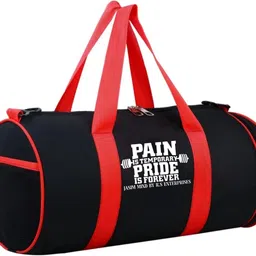 k.s enterprises 20 L Gym Duffel Bag - premium quality sports bag with separate shoe compartment water resistant - Red-picture-32