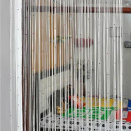 ace international 213 cm (7 ft) Polyester Semi Transparent Door Curtain Single Curtain-picture-13