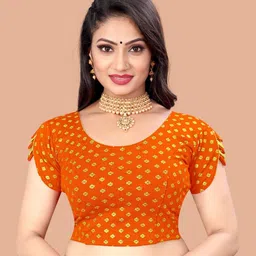 rang rangoli Round Neck Women Blouse-picture-18