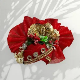 megapick laddu gopal ji dress Net fabric size no 5 net Fabric Dress image 4