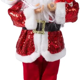 Christmas Santa Claus Figurine with Bag of Gifts 45cm Hanging Ornaments Pack of 1-image-58