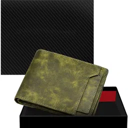 dgools Men Casual, Evening/Party, Formal Green Artificial Leather Wallet-picture-30