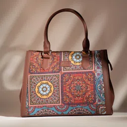 zouk Women Multicolor Satchel-picture-13