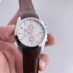 paltinum Elegant Brown Leather Strap Chronograph Watch Analog Watch - For Men Chronograph Leather Watch-picture-31