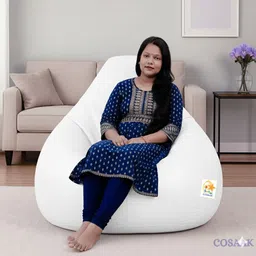 cosaak XXL Tear Drop Bean Bag Cover (Without Beans)-picture-11