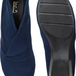 inc.5 Womens Navy Casual Round toe Boots Boots For Women image 5