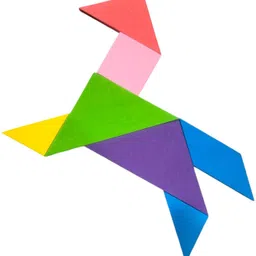 sabirat EVA Tangram For Kids, Learning is Better When It's Fun, Shapes Puzzle image 5