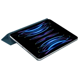 Apple Smart Folio Case for Apple iPad Pro (4th, 3rd, 2nd & 1st Gen) 11 Inch (Magnetic Attachments, Marine Blue) image 3