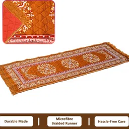 kuber industries Multicolor Velvet Runner image 2