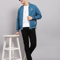 monte carlo Men Solid Casual Jacket image 5