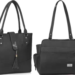 Women Black, Black Shoulder Bag-image-43