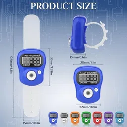 Mantra Jap Digital Counter – Finger Ring Tally for Meditation and Prayer Digital Tally Counter-image-70