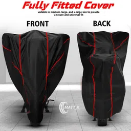 matt_x Waterproof Two Wheeler Cover for TVS image 3