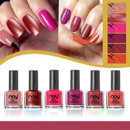 noy Nail Polish Glossy Morden Shades for Fashionable Nails in Nail Paints Combo Multicolor-picture-45