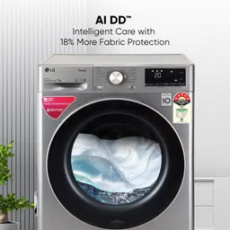 lg 7 kg with Wi-Fi Enabled Fully Automatic Front Load with In-built Heater Silver image 3