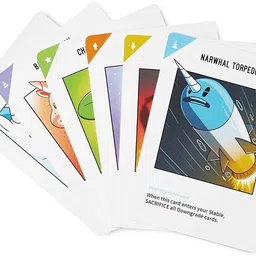 awestuffs Unstable Unicorns Card Game and Party Game for Adults and Teens Strategy & War Board Game image 3