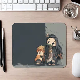 ZYNKAI Anime Characters Gaming Mouse PAD, Desk Mat for Computer, PC and Laptop Non Slip Base Mousepad image 2