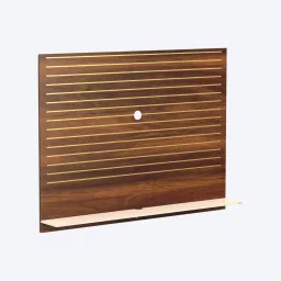 bluewud Reyloye TV Unit In Brown Maple & Beige Finish image 3