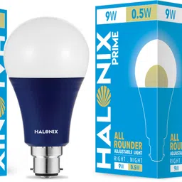 halonix 9 W, 0.5 W Basic Round B22 LED Bulb-picture-10