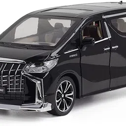 akvanar 1:24 Toyota Alphard metal car SUV Alloy Diecast Light&Sound Pull Back pc 1-picture-18