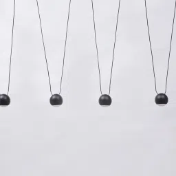 laspia by lafit Yogasana Black Aluminium LED Ceiling Lights image 3