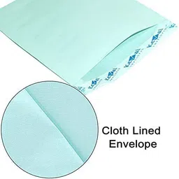 tulman A4 Size Polynet Clothline Envelope Cover, Business Catalogue Cloth Lined Courier Envelopes image 4