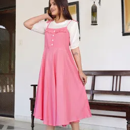 tanishqgarments Women Purple Dungaree-picture-15