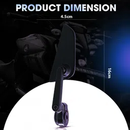 otoroys Manual Rear View Mirror For Universal For Bike Universal For Bike image 4