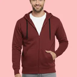 gainell Men Full Sleeve Solid Hooded Sweatshirt-picture-29