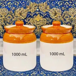 good to great creation Ceramic Grocery Container - 1000 ml-picture-34