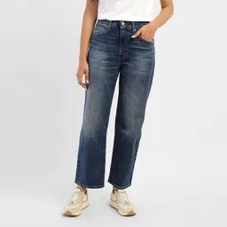 levi's Women Regular High Rise Blue Jeans image 1