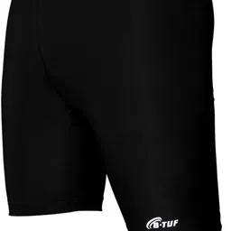 b-tuf Solid Women Black Tights-picture-28