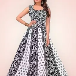 tankavis Women Gown Black Knee Length Dress-picture-15