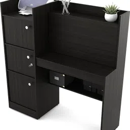 a globia creations Venus Engineered Wood Study Table image 3