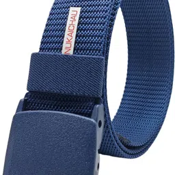 nukaichau Men Casual, Evening, Party Blue Nylon Belt image 1
