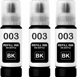 HV Cartridges 003 Black Refill Ink for L3110,L3150,L3250,L3252,L3115,L3116 Printer 3PC Black Ink Bottle-picture-23