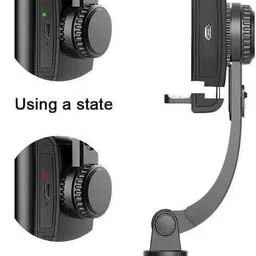 Jaggo Lal 3Axis Stabilizer Q08 Gimbal Stick (12W Power) 3 Axis Gimbal for Mobile, Camera image 3