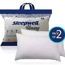 sleepwell Pillow Set || Comfort And Support Pillow Microfibre Solid Sleeping Pillow Pack of 2-picture-14