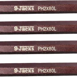 digital craft Magnetic PH2 Impact Driver Bit Long Type 4pc Screwdriver Bit for Power Drills Strong Grip & Anti-Slip Design for Efficient Work Screwdriver Bit Set-picture-21